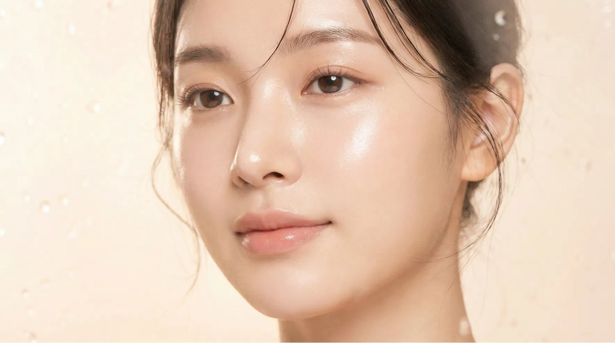 Glass skin beauty